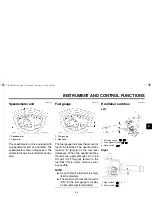 Предварительный просмотр 17 страницы Yamaha Sniper T135 SE Owner'S Manual