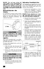 Preview for 19 page of Yamaha SnoScoot SXR2NJ Operator'S Manual