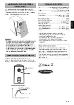 Preview for 15 page of Yamaha Soavo-2 Owner'S Manual