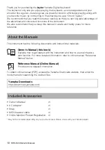 Preview for 10 page of Yamaha Sonogenic SHS-500 Owner'S Manual