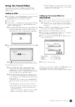 Предварительный просмотр 9 страницы Yamaha Sound Editor ver. 2.10 Installation Manual