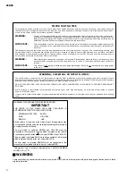 Preview for 2 page of Yamaha SP02R96 Service Manual