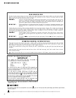 Preview for 2 page of Yamaha SP1000 Service Manual