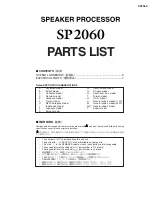 Preview for 79 page of Yamaha SP2060 Service Manual