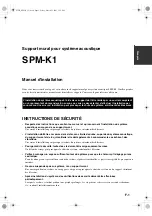 Preview for 9 page of Yamaha SPM-K1 - Mounting Kit For Speaker Installation Manual