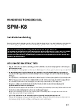 Preview for 39 page of Yamaha SPM-K8 Installation Manual