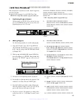 Предварительный просмотр 49 страницы Yamaha SPX2000 Editor Service Manual