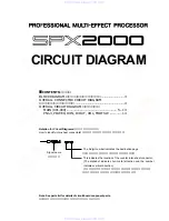 Предварительный просмотр 75 страницы Yamaha SPX2000 Editor Service Manual