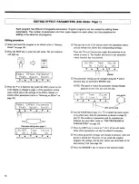 Предварительный просмотр 16 страницы Yamaha SPX990 Operation Manual