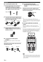 Preview for 18 page of Yamaha SR-PGB54P Owner'S Manual