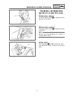 Предварительный просмотр 11 страницы Yamaha SR125 1997 Service Manual