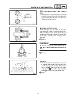 Предварительный просмотр 13 страницы Yamaha SR125 1997 Service Manual