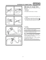 Предварительный просмотр 14 страницы Yamaha SR125 1997 Service Manual