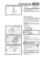 Предварительный просмотр 54 страницы Yamaha SR125 1997 Service Manual