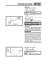 Предварительный просмотр 63 страницы Yamaha SR125 1997 Service Manual