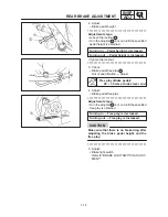 Предварительный просмотр 64 страницы Yamaha SR125 1997 Service Manual