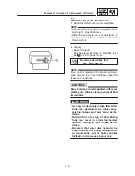 Предварительный просмотр 65 страницы Yamaha SR125 1997 Service Manual