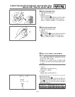 Предварительный просмотр 66 страницы Yamaha SR125 1997 Service Manual