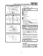 Предварительный просмотр 69 страницы Yamaha SR125 1997 Service Manual