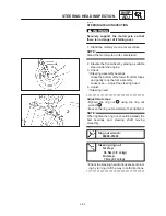 Предварительный просмотр 70 страницы Yamaha SR125 1997 Service Manual