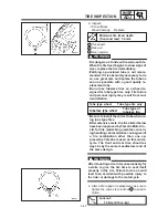 Предварительный просмотр 73 страницы Yamaha SR125 1997 Service Manual