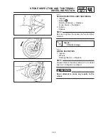 Предварительный просмотр 74 страницы Yamaha SR125 1997 Service Manual