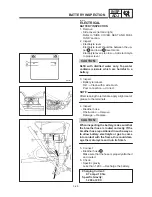 Предварительный просмотр 75 страницы Yamaha SR125 1997 Service Manual