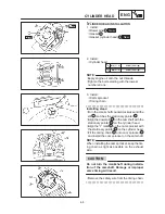 Предварительный просмотр 88 страницы Yamaha SR125 1997 Service Manual