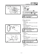 Предварительный просмотр 109 страницы Yamaha SR125 1997 Service Manual