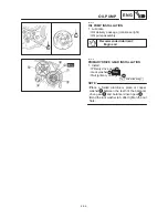 Предварительный просмотр 116 страницы Yamaha SR125 1997 Service Manual