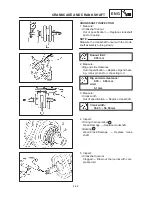 Предварительный просмотр 134 страницы Yamaha SR125 1997 Service Manual