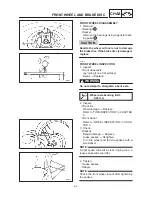 Предварительный просмотр 153 страницы Yamaha SR125 1997 Service Manual