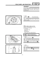 Предварительный просмотр 155 страницы Yamaha SR125 1997 Service Manual