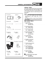 Preview for 12 page of Yamaha SR230 2004 Service Manual