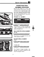 Preview for 5 page of Yamaha SR230 Owner'S/Operator'S Manual