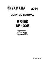 Yamaha SR400 2014 Service Manual preview