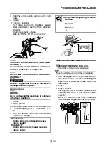 Preview for 107 page of Yamaha SR400 2014 Service Manual