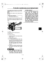 Предварительный просмотр 57 страницы Yamaha SR400 Owner'S Manual