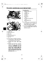 Предварительный просмотр 72 страницы Yamaha SR400 Owner'S Manual