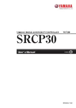 Предварительный просмотр 1 страницы Yamaha SRCP30 User Manual