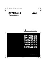 Preview for 3 page of Yamaha SRS10ML53 Owner'S Manual