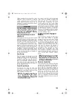 Preview for 15 page of Yamaha SRS10ML53 Owner'S Manual