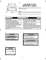 Preview for 12 page of Yamaha SRX700G Owner'S Manual