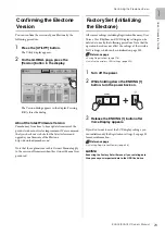 Preview for 23 page of Yamaha STAGEA ELS-02 Owner'S Manual