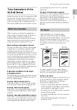 Preview for 39 page of Yamaha STAGEA ELS-02 Owner'S Manual