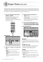 Preview for 40 page of Yamaha STAGEA ELS-02 Owner'S Manual