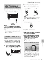 Preview for 189 page of Yamaha STAGEA ELS-02 Owner'S Manual