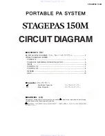 Предварительный просмотр 52 страницы Yamaha STAGEPAS 150M Servise Manual