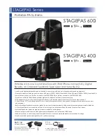 Preview for 3 page of Yamaha STAGEPAS 400i Owner'S Manual