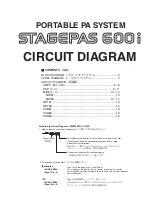 Предварительный просмотр 106 страницы Yamaha Stagepas 600i Service Manual